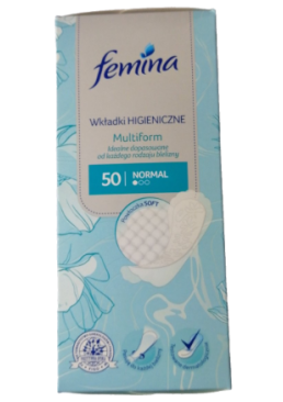 Гігієнічні прокладки Femina NORMAL multiform, 50 шт 